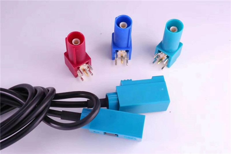 RF and coaxial connectors in industrial cable connectors low resistance load RF
