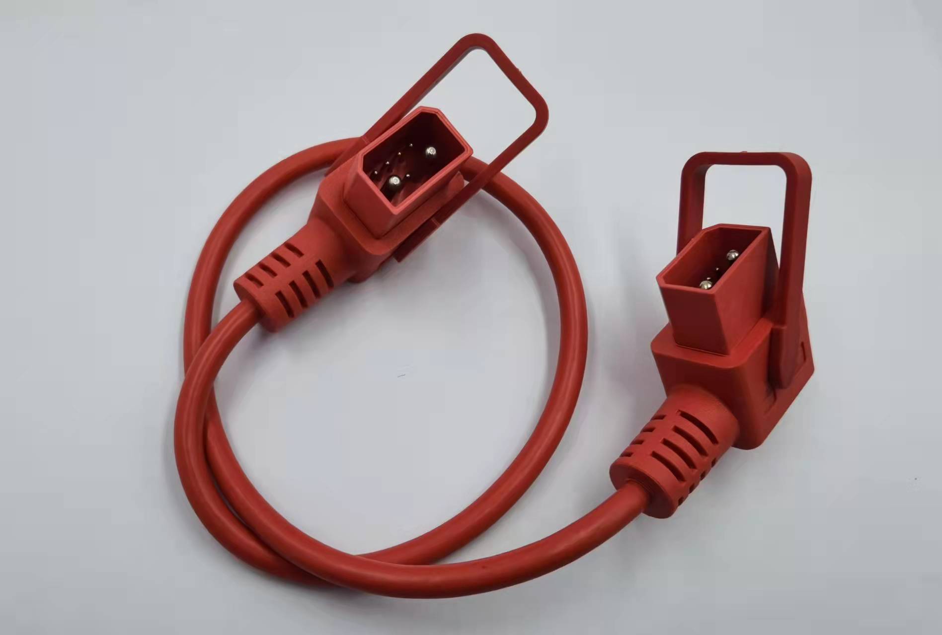industrial battery pack red colour 40A  2 + 5 Plug Replacement connector