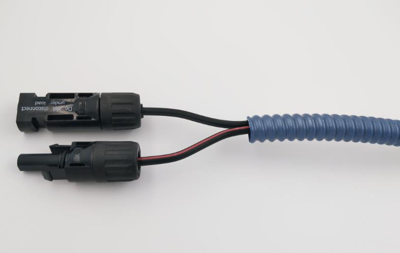 Solar pv connectors MC4 wire harness
